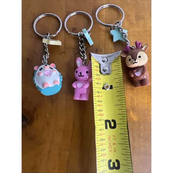 Lot of 3 Best Friend set  Woodland Animals charm and‎ BFF charm. - Picture 7 of 8